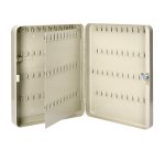 Armario metalico portallaves q-connect 370x280x80 mm para 140 llaves