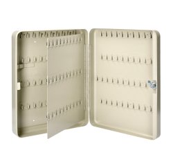 Armario metalico portallaves q-connect 370x280x80 mm para 140 llaves