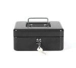 Caja caudales q-connect 8\" 200x160x90 mm negra con portamonedas