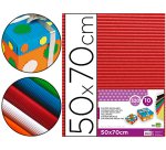 Cartón ondulado Liderpapel 50 x 70 cm