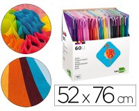 Papel seda Liderpapel 12 colores 