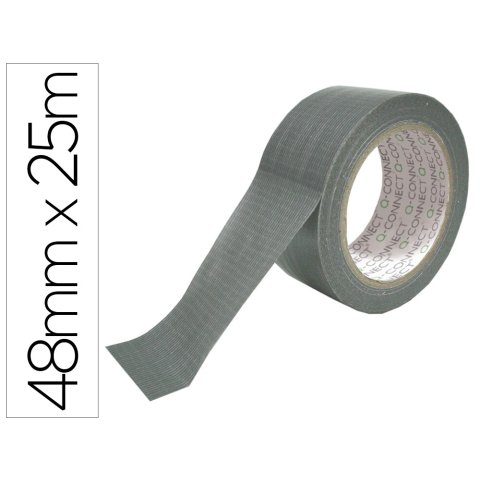 Cinta adhesiva americana súper fuerte 170 micras q-connect 25 m x 48 mm