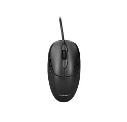 Ratón con cable 800 dpi negro Q-Connect