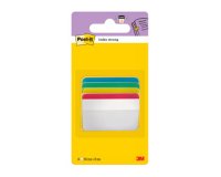 Banderitas separadoras rigidas dispensador 4 colores post-it index 686a-1 grandes 24 banderitas