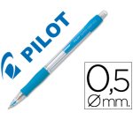 Portaminas pilot super grip celeste 0,5 mm sujecion de caucho