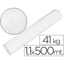 Papel kraft blanco bobina 1,10 mt x 500 mt especial para embalaje