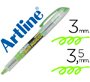 Rotulador artline fluorescente ek-640 verde punta biselada