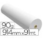 Papel reprografía para plotter 914 mm x 91 m 90 g impresión ink-jet
