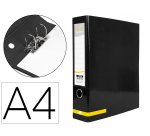 Archivador de palanca liderpapel a4 color system forrado sin rado lomo 80mm compresor metálico