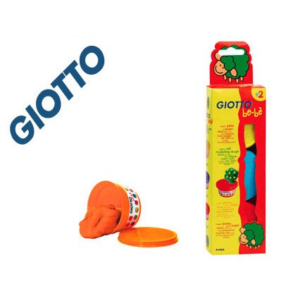 Pasta para modelar Giotto bebé pack 3 colores