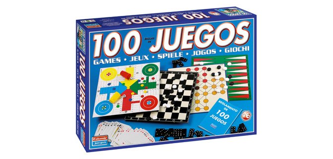 Juegos de mesa Falomir -100 juegos reunidos