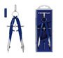 Compas staedtler micrometrico con husillo y ajuste por rueda central incluye tubo de minas mars 556