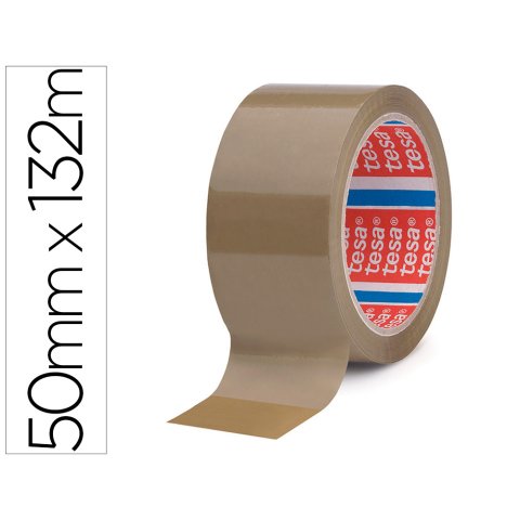 Cinta adhesiva polipropileno Havana 28 micras Tesa 132 m x 50 mm