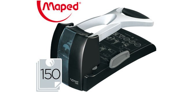 Taladrador maped gran capacidad 150 hojas