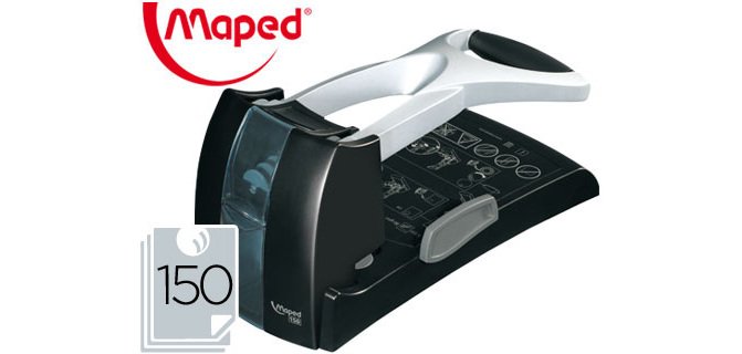 Taladrador maped gran capacidad 150 hojas