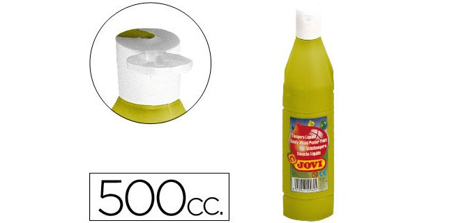 Tempera liquida jovi escolar 500 ml oro