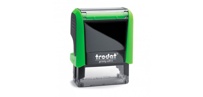 Sello entintado printy 4911 f8 p3 contabilizado almohadilla azul