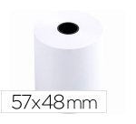 Rollo sumadora q-connect termico 57 mm ancho x 48 mm diametro sin bisfenol a