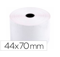 Rollo sumadora q-connect electro 44 mm ancho x 70 mm diametro sin bisfenol a