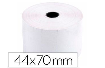 Rollo sumadora q-connect electro 44 mm ancho x 70 mm diametro sin bisfenol a