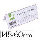 Identificador sobremesa q-connect metacrilato 145x60 mm ref.5728