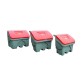 Bac de Rangement Sel - Format Compact - Polyéthylène  - 400 L