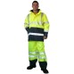 Ensemble de Sécurité - Veste et Pantalon Haute Visibilité - Jaune/Marine