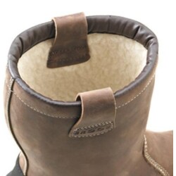Bottes de sécurité - Fourrées cuir de nubuck  - 38
