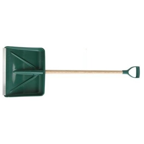 Pelle Poussoir à neige - polymère et aluminium - H38 x L45 cm