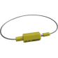 Scellés de Sécurité PLASEALI - Câble Serrage Fixe ABS/Acier - 320 mm - Lot de 25  - Bleu