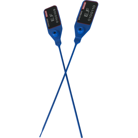 Scellés de Sécurité SEALTEC - Plastique Compatible Alimentaire - Par 100  - Jaune - 285 mm