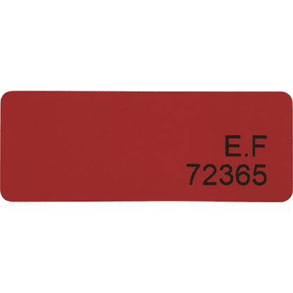 Étiquettes de sécurité Adhésif - Avec ou sans transfert - Rouleau de 1000