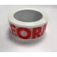 Ruban adhésif - Non conforme écriture rouge sur fond blanc - 48 mm x 100 mm