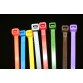 Colliers de serrage - UL94V2 - polyamide 6.6 - Par 100  - 3 - - Jaune