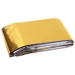 Couverture - Isolante et Réfléchissante - Polyester - 2100 x 1600 mm