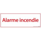 Panneau Alarme Incendie 210*75 mm