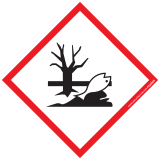 Etiquettes SGH09 Danger pour l'Environnement   - 40 x 40 mm