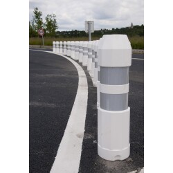 Séparateur de voies - Balise autorelevable J11 - 730 x 200 mm