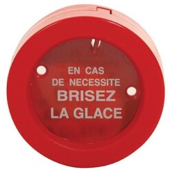 Boîte - Boîte à clés format rond - diam.100 mm - Plastique ABS
