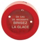 Boîte - Boîte à clés format rond - diam.100 mm - Plastique ABS
