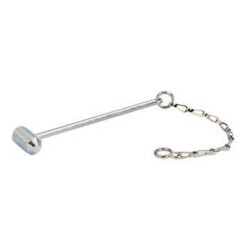 Kit - Marteau brise-vitre avec chaînette - 140x30 mm