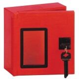 Boîte à clés - Anticorrosion pour environnements salins - 125 x 125 x 40 mm - ABS
