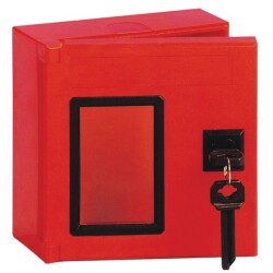 Boîte à clés - Anticorrosion pour environnements salins - 125 x 125 x 40 mm - ABS