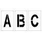 Pochoir - 26 Lettres - PVC