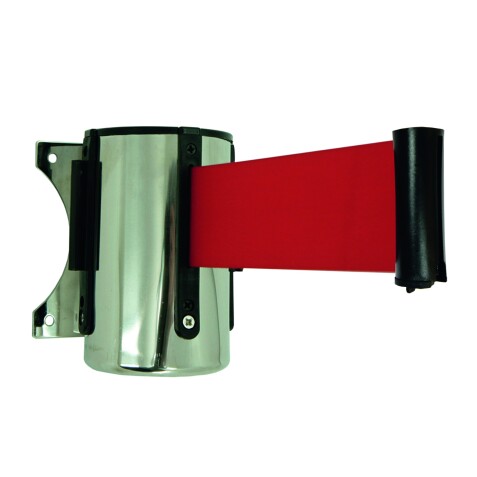 Enrouleur de Sangle Mural - Longueur 2m  - Rouge