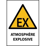 Panneau - Atmosphère explosive - W021  - 210 x 297 - PVC