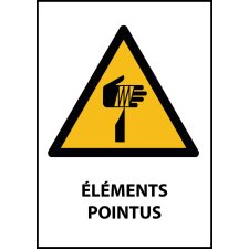 Panneau - Eléments pointus - W022