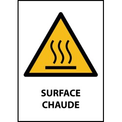 Panneau - Surface chaude - W010   - Vinyle Souple Autocollant - A5