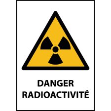 Panneau - Danger Radioactivité - W003