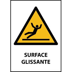 Panneau - Surface glissante - W011   - Vinyle Souple Autocollant - A5